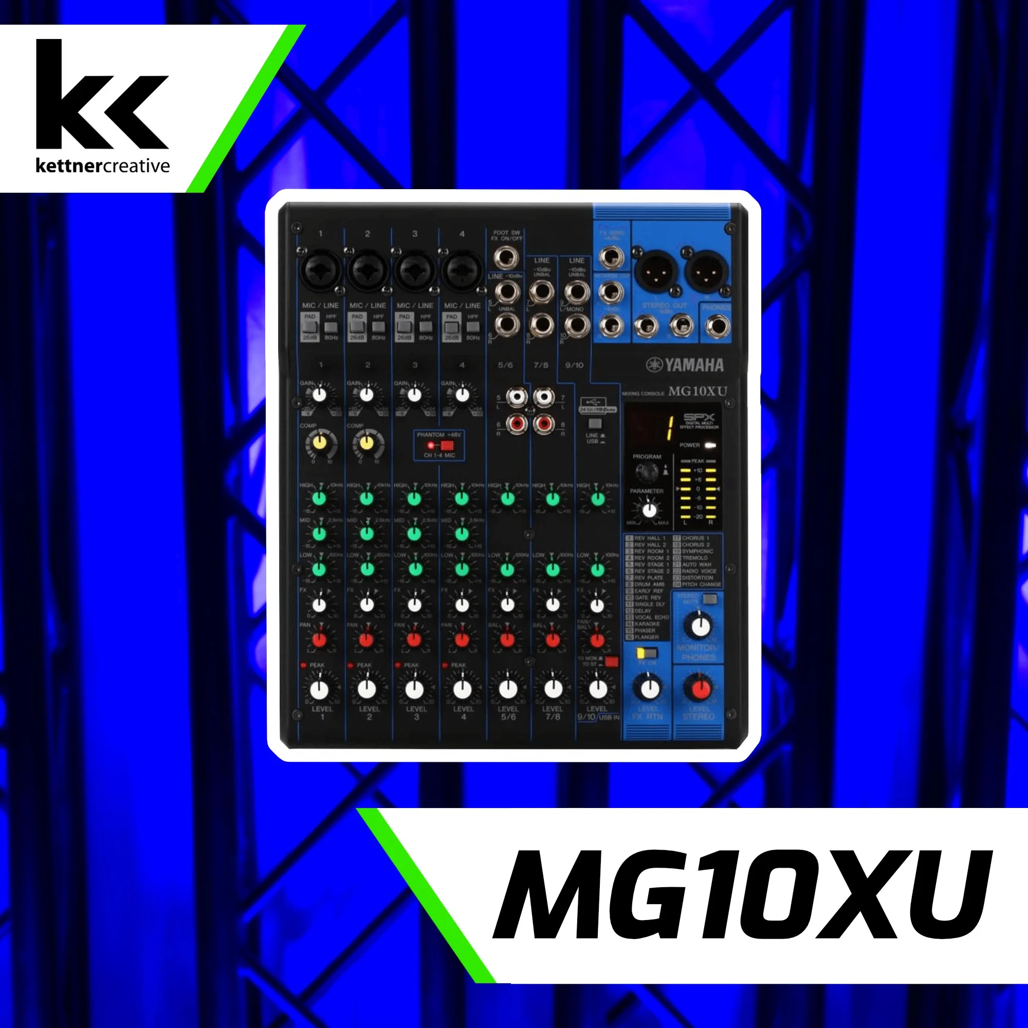 Yamaha MG10XU vs MG10XUF | Review & Comparison - Kettner Creative